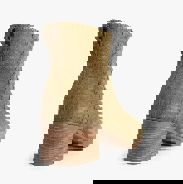 TOMS DELILAH Womens Ankle Boots Olive