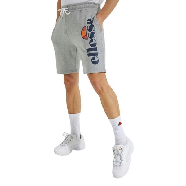 Ellesse Mens Bossini Fleece Shorts - Grey Marl - 