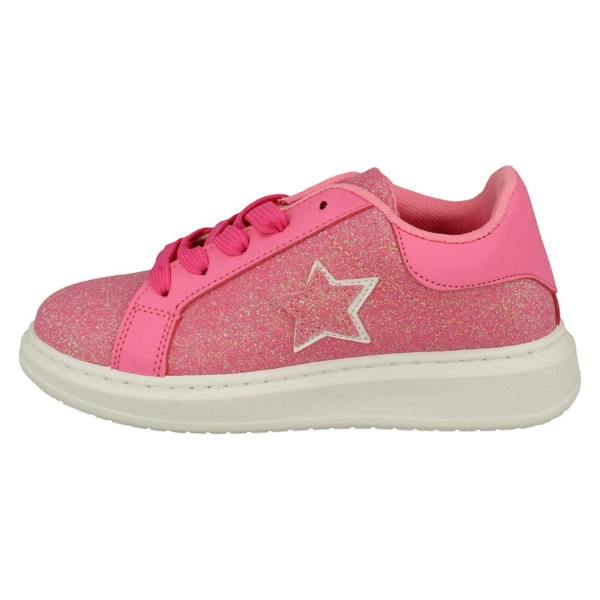 Spot On Girls Spot On Star Detailed Glitter Trainers H2642