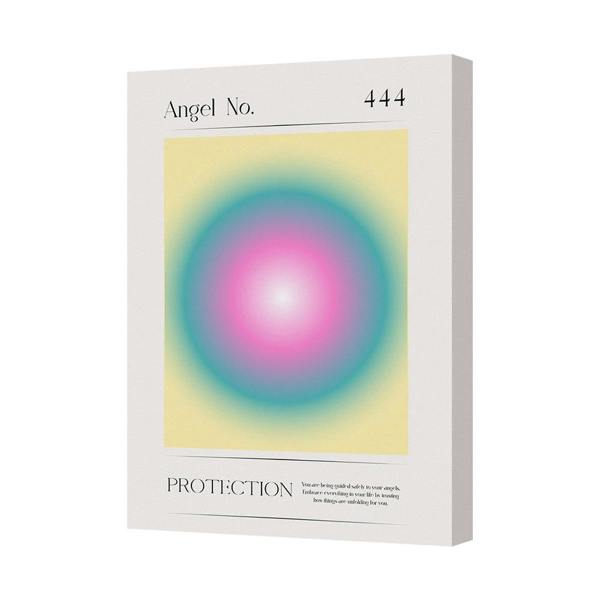Benjamin Tate Design Canvas 7175 Angel No 444 Protection Abstract Art Print