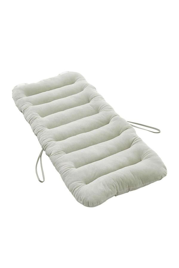 Living and Home 100 x 45cm Computer Chair Cushion with Non-Slip Straps