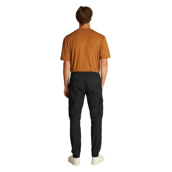Calvin Klein Mens Cargo Trousers - Black - 