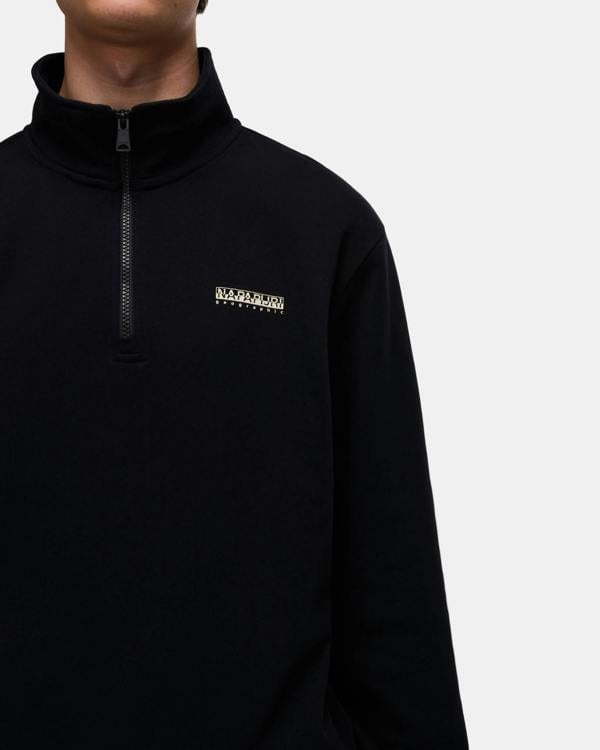 Napapijri Yupik 6 Full Zip Mens Fleece Hoodie - Black Beauty 941