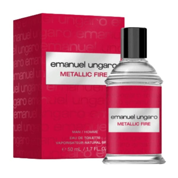 Emanuel Ungaro Men's Aftershave Emanuel Ungaro Metallic Fire Men Eau de Toilette Men's Aftershave Spray (50ml)