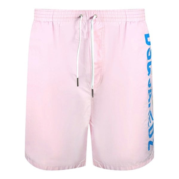 Dsquared2 Large Logo Swim Shorts - Pink