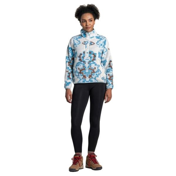 Craghoppers Womens/Ladies National Trust Rosemary II Abstract Overhead Fleece Top - Horizon - 