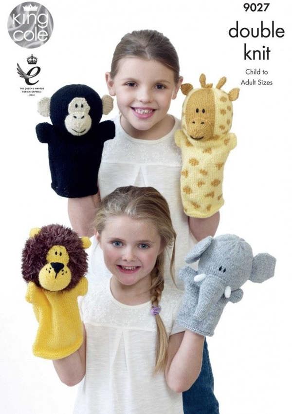 King Cole Pricewise Knitting Pattern 9027, Toys for Kids, Child - Adult - Advanced