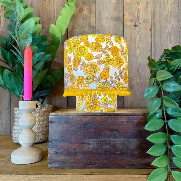 Love Frankie Sunny Vintage Flowers Portable Glow Lamp - Limited Edition!