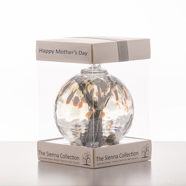 Mother's Day 10cm Spirit Ball - Pastel Silver