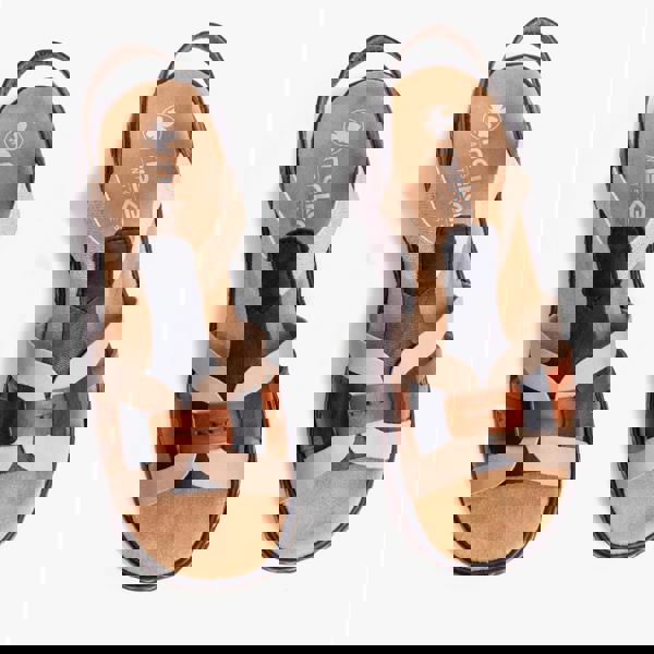 Rieker Rieker 65918-90 Womens Sandals Blue