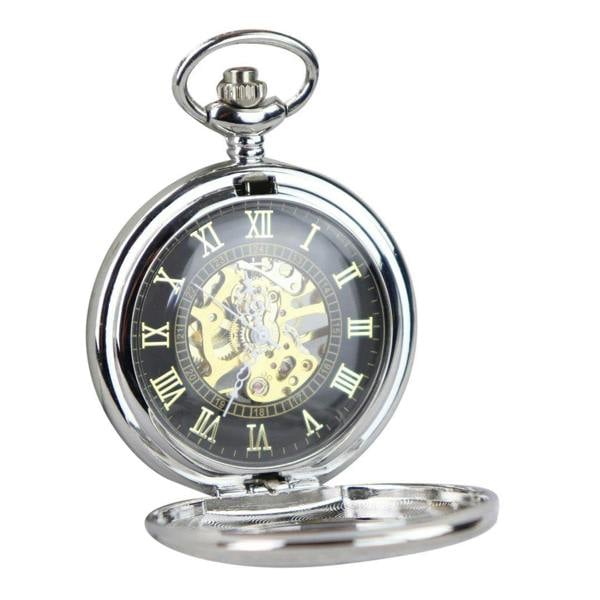 TruClothing Pocket Watch Mechanical Peaky Blinders Hunter Automatic