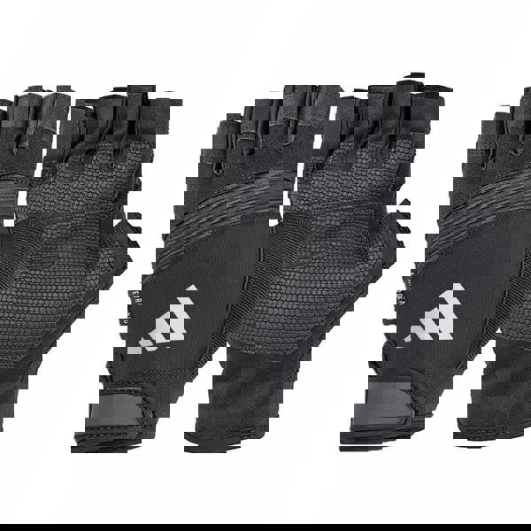 Adidas Half Finger Performance Gloves - Black/White