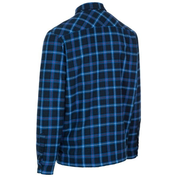 Trespass Mens Rapeseed Check Shirt - Dark Blue