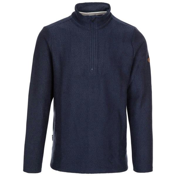 Trespass Mens Taddingley Half Zip Sweatshirt - Navy - 