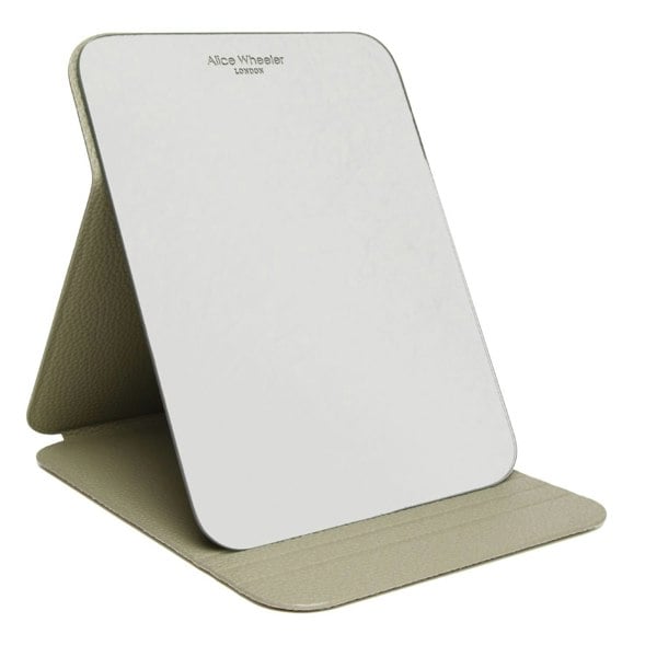 Alice Wheeler Folding Travel Vanity Mirror  Boxed For Gifting
