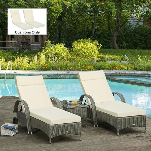 Outdoor Seat Cushion Set
