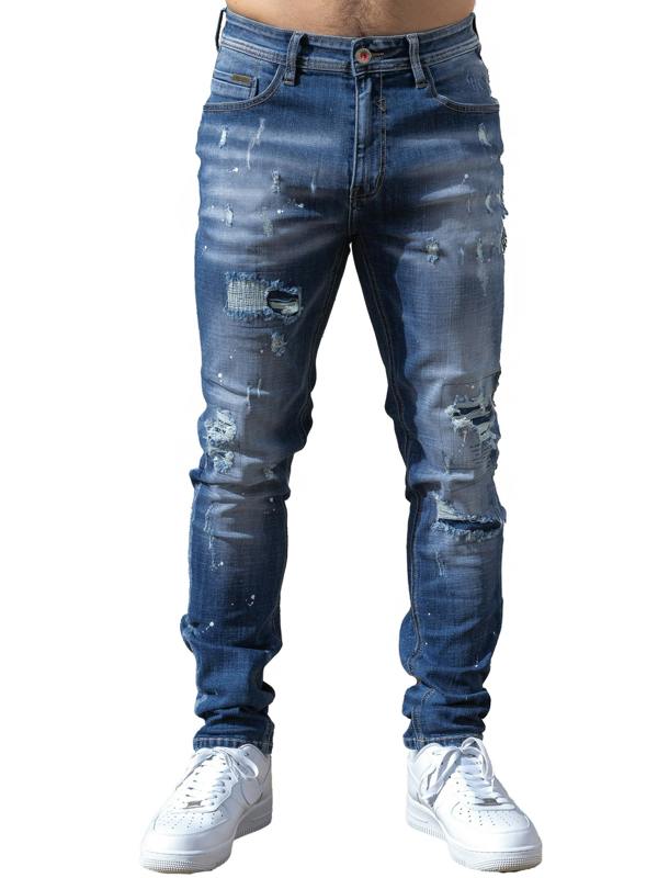 Enzo Milano | Mens Ripped Jeans