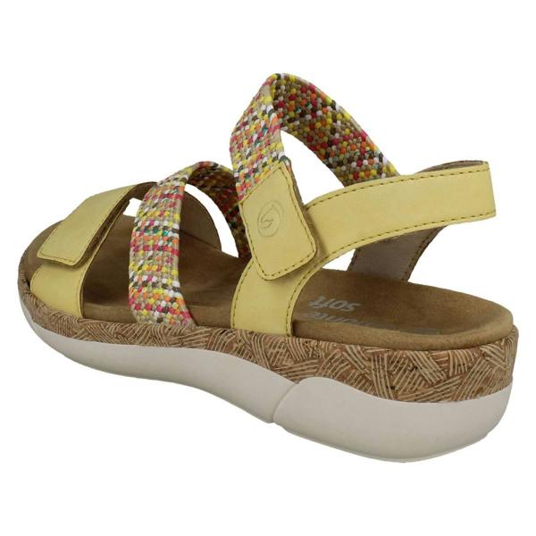 Remonte Ladies Remonte Strappy Elastiated Sandals R6861