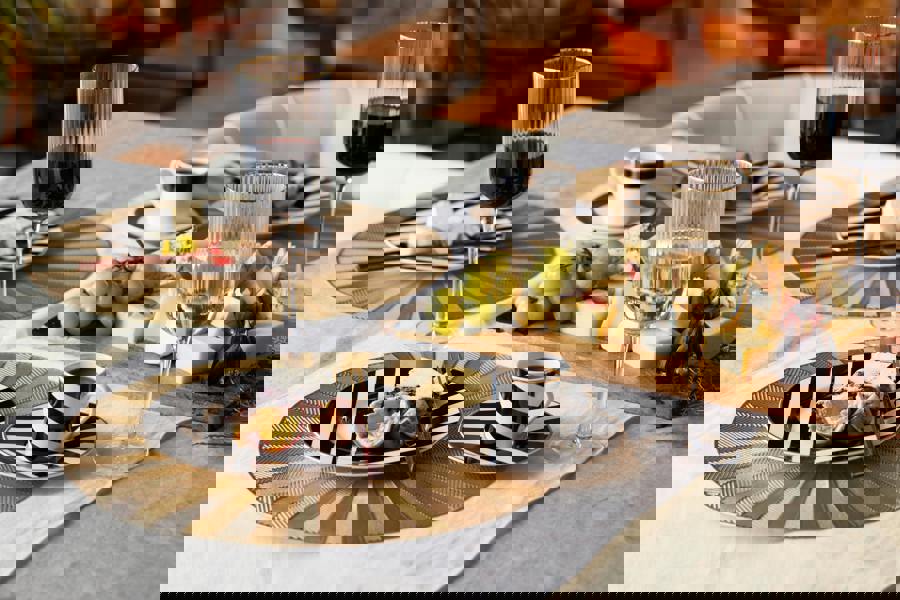 Mikasa Sorrento Ridged Crystal Red Wine Glasses, Set of 4, 450ml