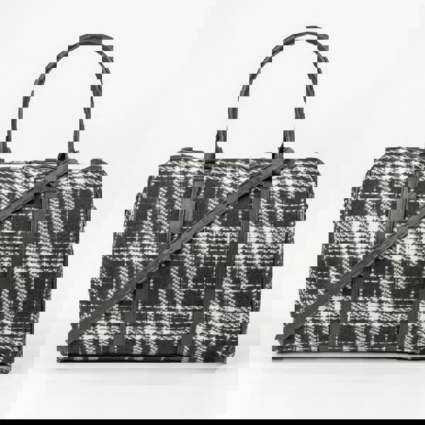 Pierre Cardin Black And White Travel Holdall Flight Bag Premium Lightweight Carry-On