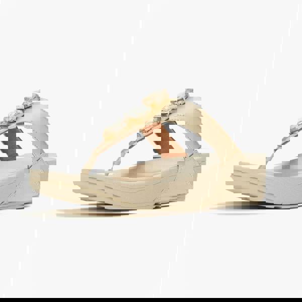 FitFlop FitFlop LULU ULTRA Womens Toe-Post Sandals Platino