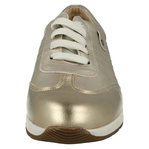 DB Shoes Ladies Easy B Wide Fitting Casual Shoes Crystal