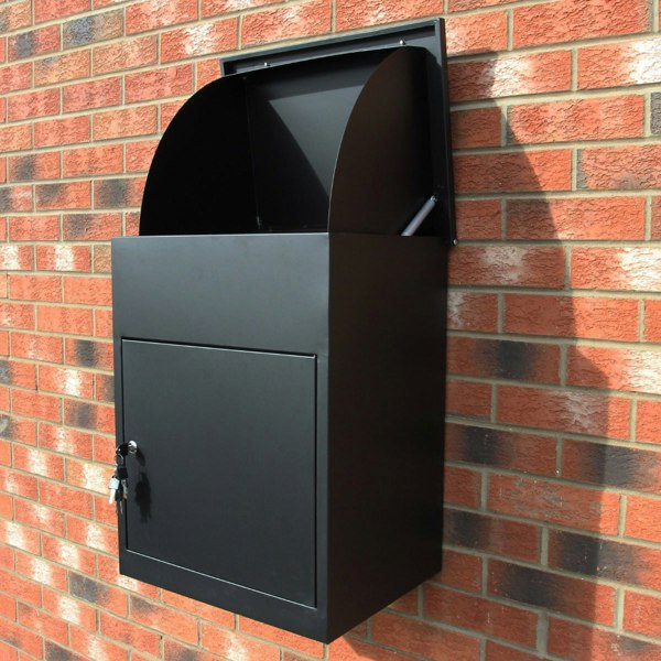 Monstershop Parcel Post Box - Black