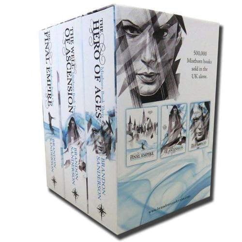 The Mistborn Trilogy Collection 3 Books Box Set Pack - The Hero Of Ages, The Well Of Ascension, The Final Empire