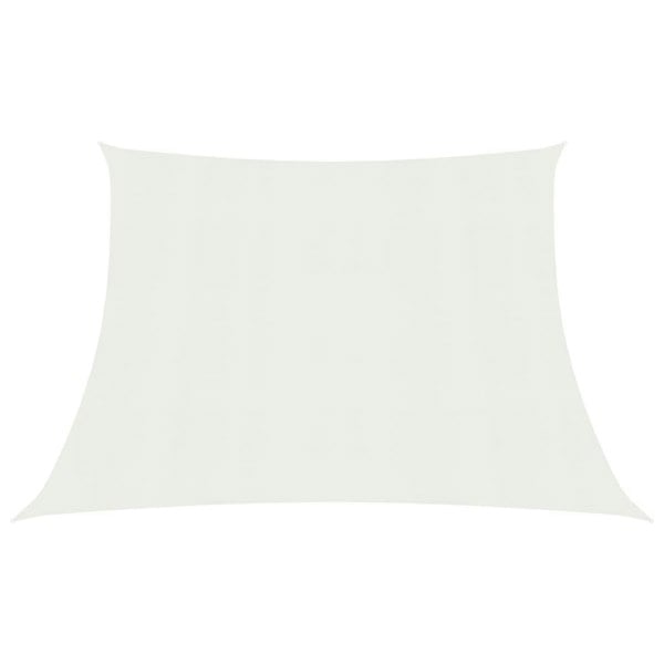 Berkfield Sunshade Sail 160 g/må_ White 4/5x3 m HDPE