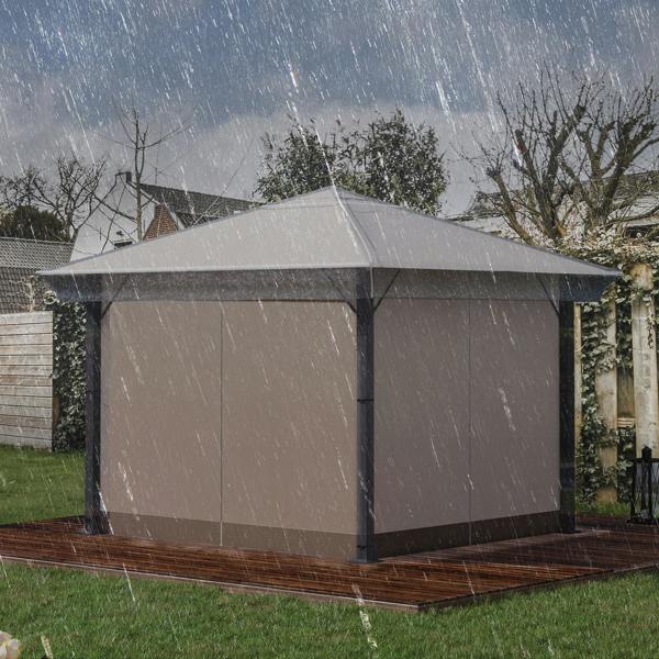 Outsunny 3 x 3 (m) Gazebo Protective Cover, Waterproof Cover for Canopy, Tent