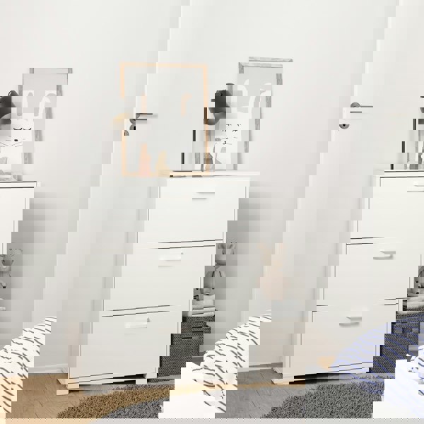 Furniture To Go Sofia Chest of 3 Drawers in White