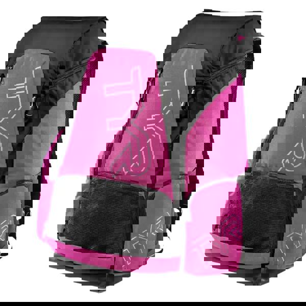 Tyr Alliance Team Backpack 45L in magenta black with white logo