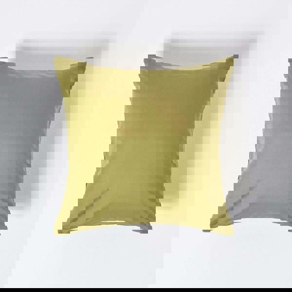 HOMESCAPES Premium 1000 TC Egyptian Cotton Sateen Weave Pillowcase, European Size