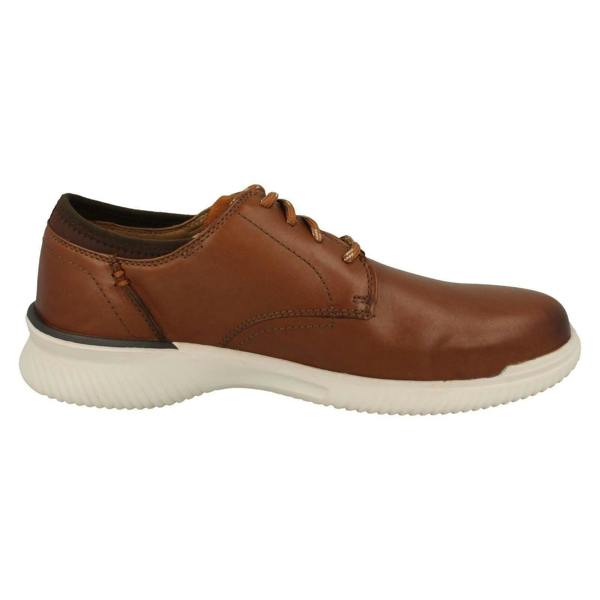 Clarks Mens Clarks Contoured Comfort Lace Up Shoes Donaway Plain