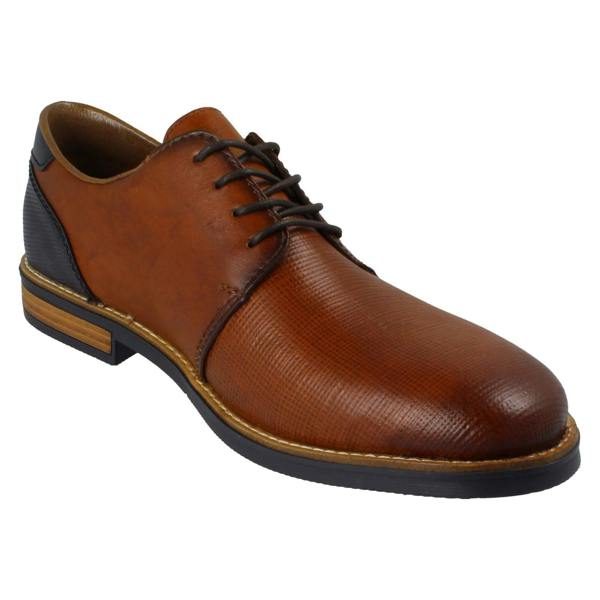 Rieker Mens Rieker Brown Leather Lace Up Shoes 13504