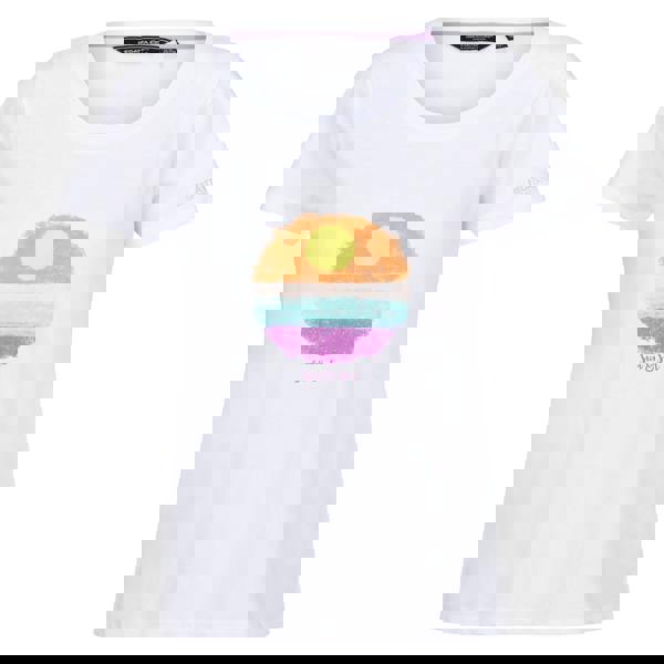 Regatta Womens Filandra VIII Want To Have Sun T-Shirt - Bleached Aqua