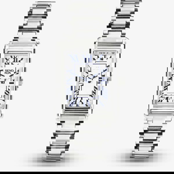 Sekonda Mens Clement Stainless Steel White Dial Watch 30272