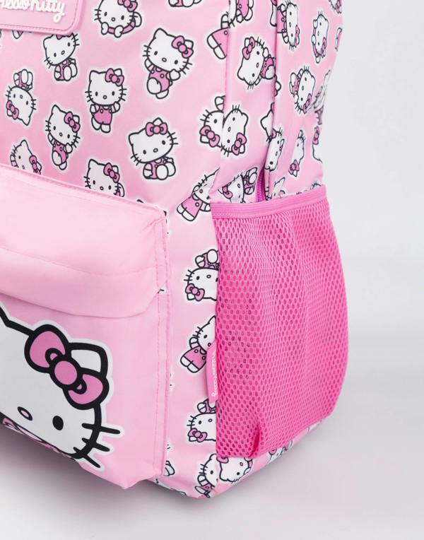 Vanilla Underground Hello Kitty Girls Pink Character Backpack (One Size)