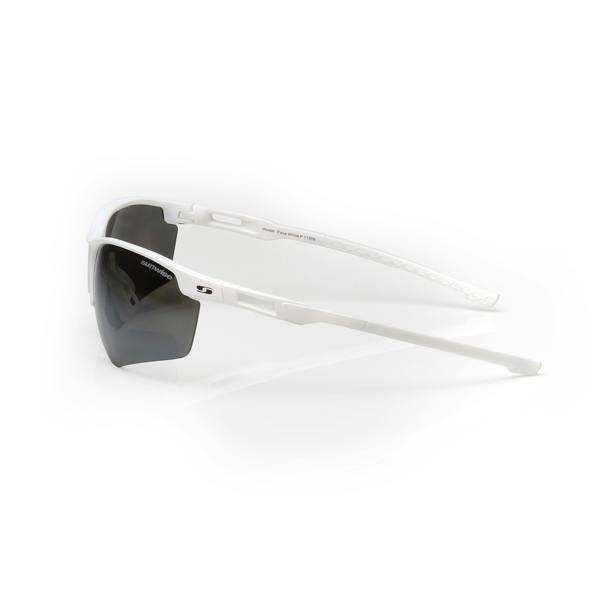 SUNWISE Pace White with Polarised Sports Sunglasses
