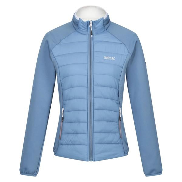 Regatta Womens/Ladies Clumber V Hybrid Jacket - Coronet Blue/White - 