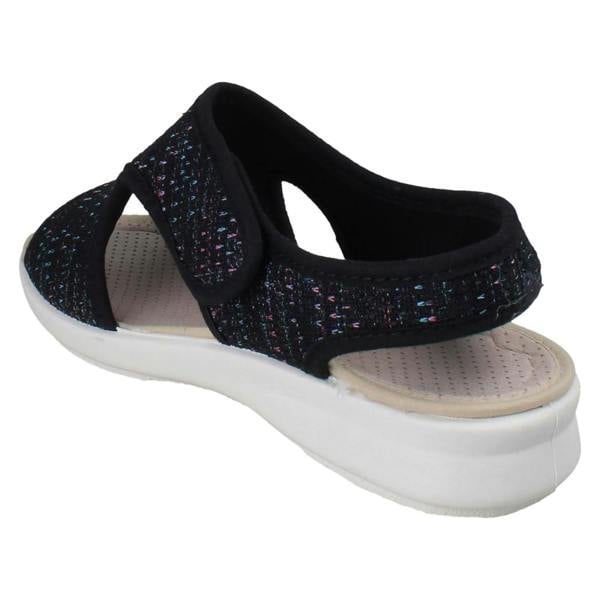 DB Shoes Ladies DB Wide Fitting Sandals Ragwort