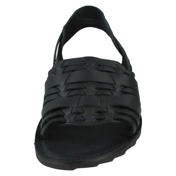 Leather Collection Mens Leather Collection Slingback Sandals A0061