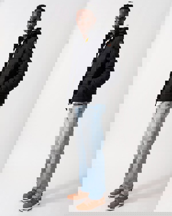 Parajumpers Cassian Mens Hooded Down Jacket - Black 541