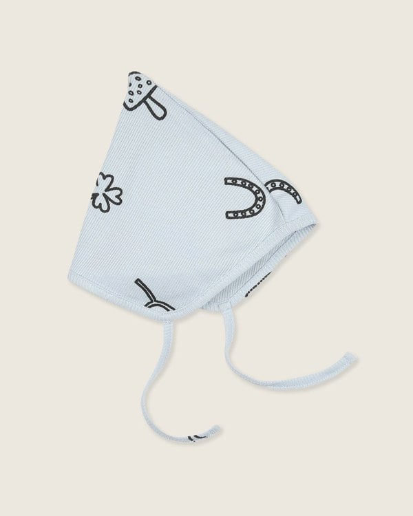 Organic cotton baby bonnet