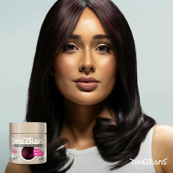 La Riche Rich Naturals Range Semi-Permanent Hair Color 100ml - Black Amethyst