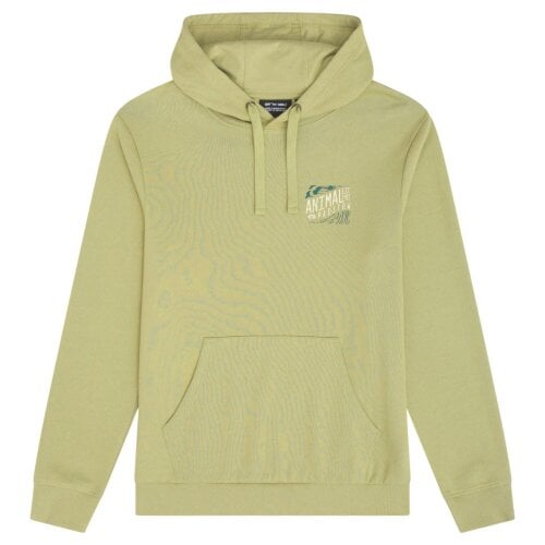 Animal Mens River Established Padstow Hoodie - Green