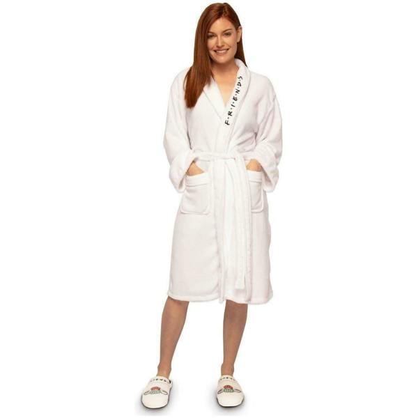 Friends Dressing Gown Central Perk TV Series (Womens Ladies bathrobe)