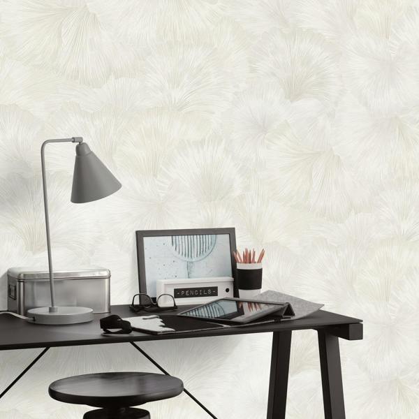 Erismann Ginkgo Flower Wallpaper