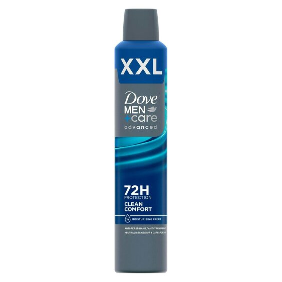 Dove Men+Care Anti-Perspirant Deodorant - Clean Comfort 72H Protection 6x300ml