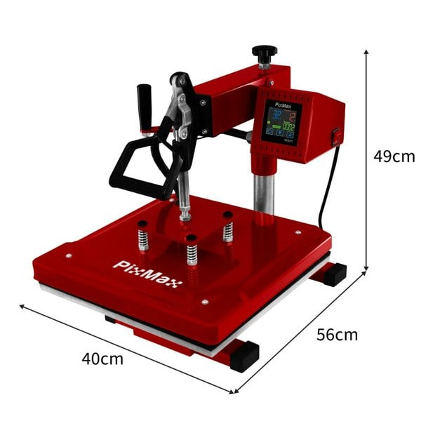 PixMax Swing Heat Press 38 x 38cm